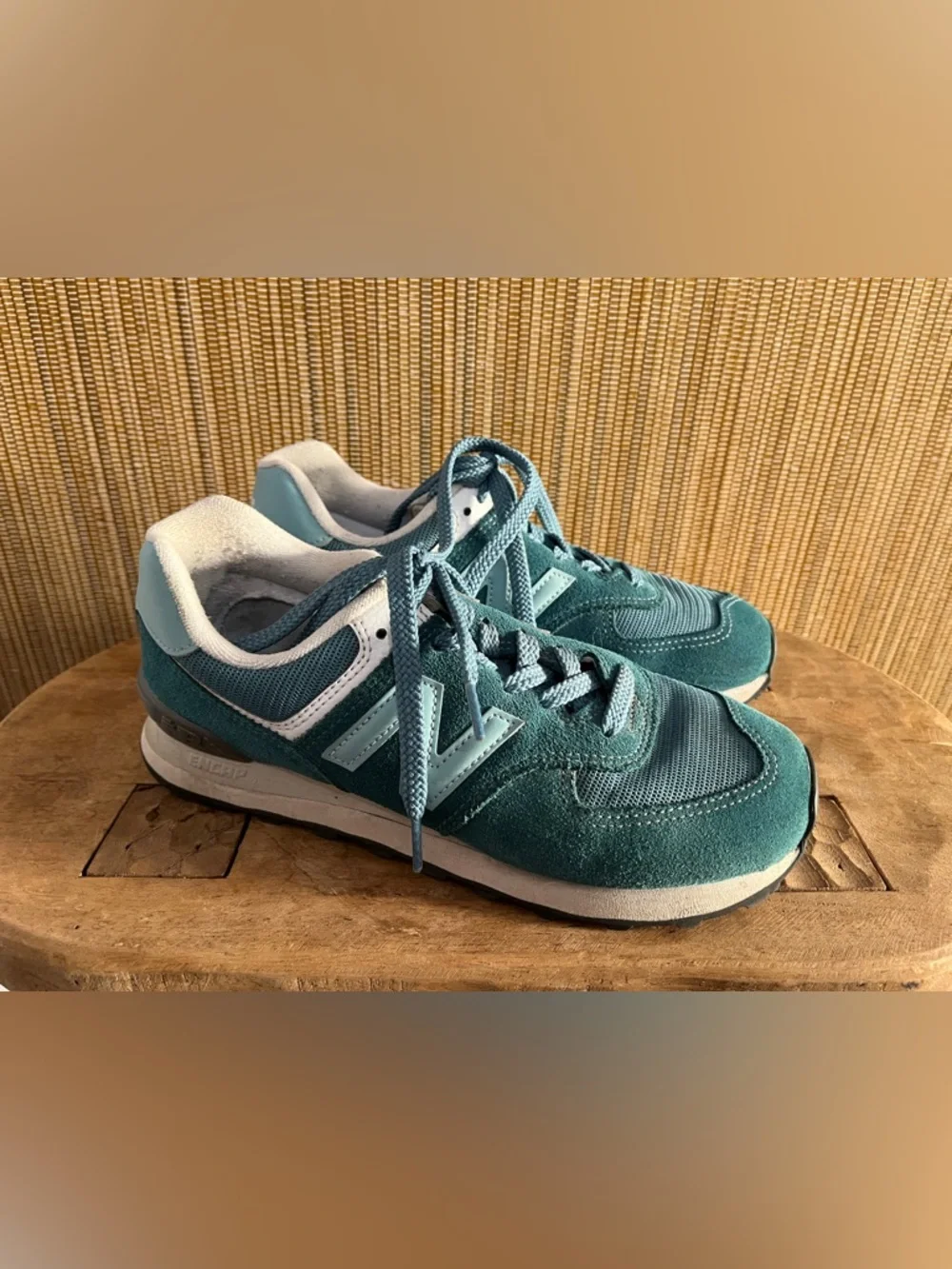 New Balance 574 Deep Sea Sneakers